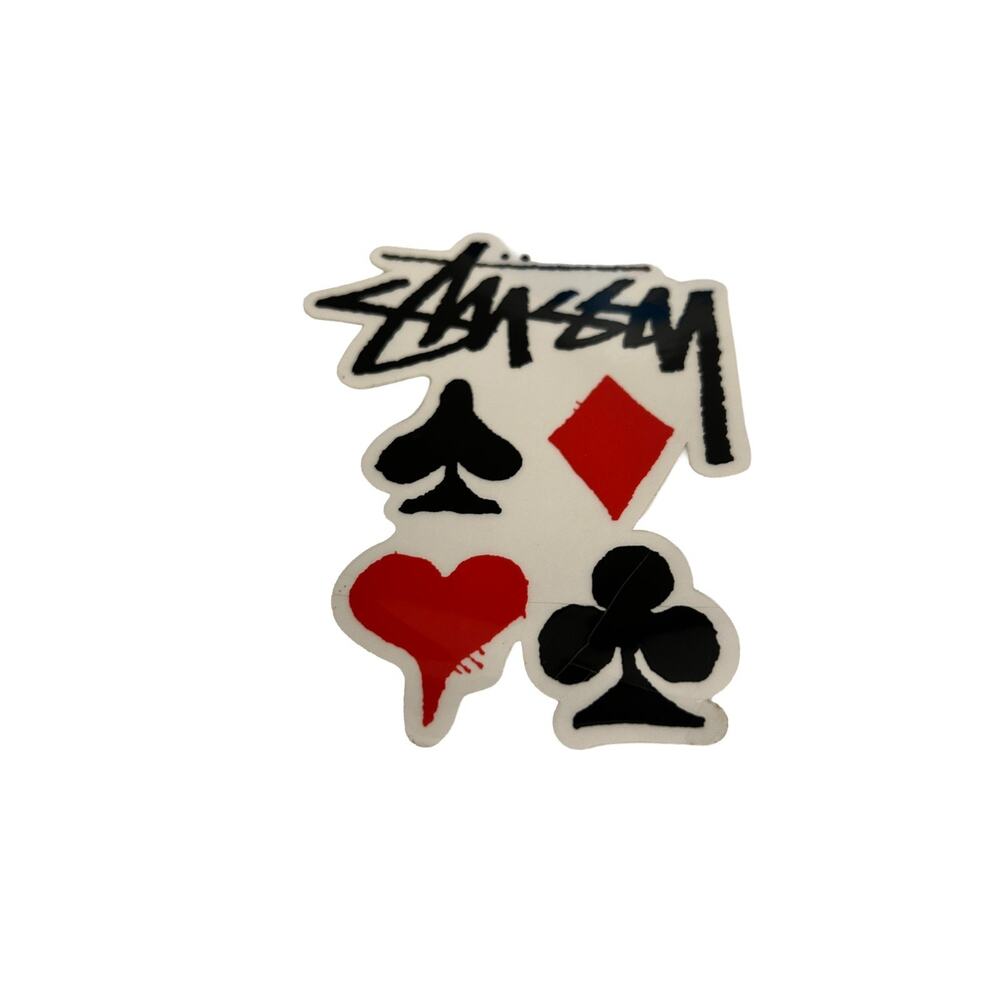 Stüssy Full Deck 2 Sticker Authentic Skate Streetwear Logo Decal